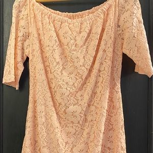 Lace All Over Pink Dress